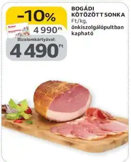 Auchan BOGÁDI KÖTÖZÖTT SONKA ajánlat