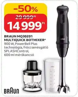 Auchan BRAUN MQ30201 MULTIQUICK BOTMIXER ajánlat