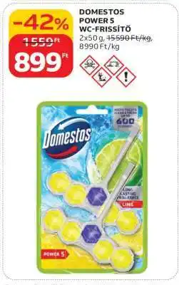 Auchan DOMESTOS POWER 5 WC-FRISSÍTŐ ajánlat