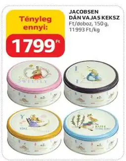 Auchan JACOBSEN DÁN VAJAS KEKSZ ajánlat