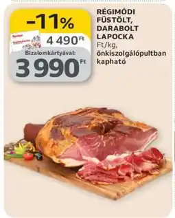 Auchan Régimódi füstölt, darabolt lapocka ajánlat