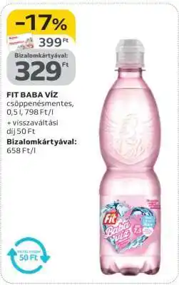 Auchan FIT BABA VÍZ ajánlat