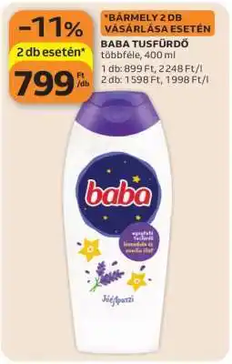 Auchan BABA Tusfürdő ajánlat