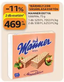 Auchan Manner Ostya ajánlat