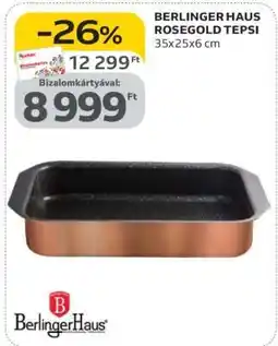 Auchan BERLINGER HAUS ROSEGOLD TEPSI ajánlat