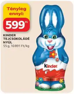 Auchan KINDER TEJCSOKOLÁDÉ NYÚL ajánlat
