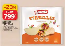 Auchan Roberto tortillas ajánlat