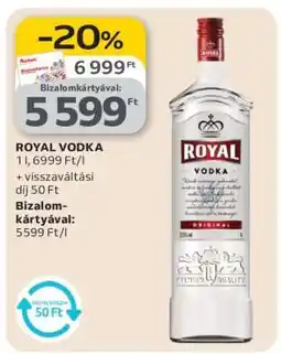 Auchan ROYAL Vodka ajánlat