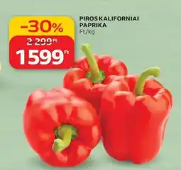 Auchan Piros Kaliforniai Paprika ajánlat