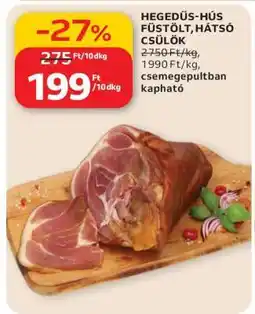Auchan Hegedűs hús füstölt, hátsó csülök ajánlat