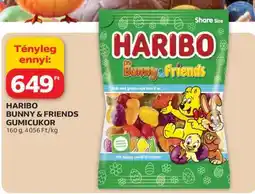 Auchan HARIBO BUNNY&FRIENDS GUMICUKOR ajánlat