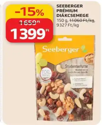 Auchan Seeberger Prémium Diákcsemege ajánlat