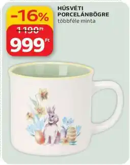 Auchan HÚSVÉTI PORCELÁNBÖGRE ajánlat