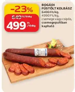 Auchan Bogádi Füstölt Kolbász ajánlat
