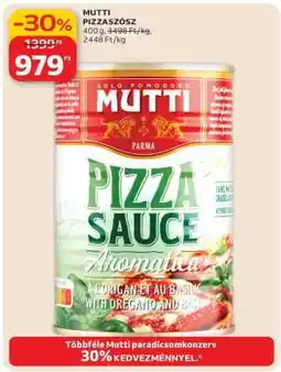 Auchan Mutti pizzaszósz ajánlat