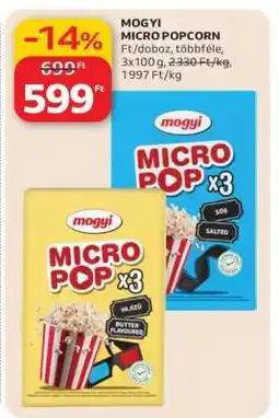 Auchan MOGYI Micro popcorn ajánlat