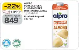 Auchan ALPRO PÖRKÖLETLEN, CUKORMENTES UHT MANDULAITAL ajánlat