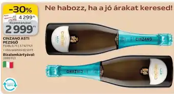 Auchan Cinzano Asti Pezsgő ajánlat