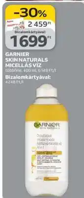Auchan Garnier Skin Naturals micellás víz ajánlat