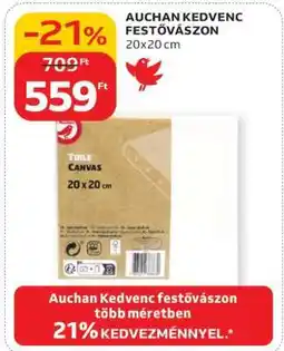 Auchan AUCHAN KEDVENC FESTŐVÁSZON ajánlat