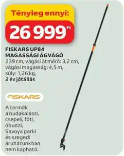 Auchan FISKARS UP84 MAGASSÁGI ÁGVÁGÓ ajánlat