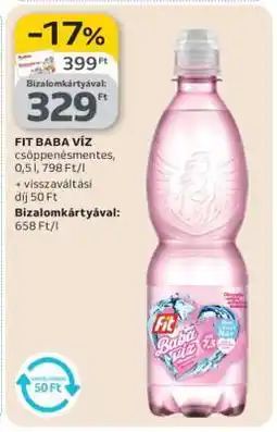 Auchan FIT BABA VÍZ ajánlat
