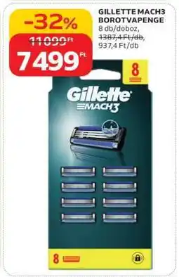 Auchan GILLETTE MACH3 BOROTVAPENGE ajánlat