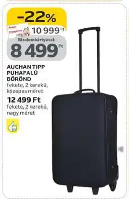 Auchan AUCHAN TIPP PUHAFALÚ BŐRÖND ajánlat