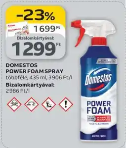 Auchan DOMESTOS POWER FOAM SPRAY ajánlat