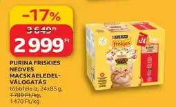 Auchan PURINA FRISKIES NEDVES MACSKAELEDEL-VÁLOGATÁS ajánlat