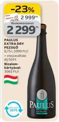 Auchan Paulus Extra Dry Pezsgő ajánlat