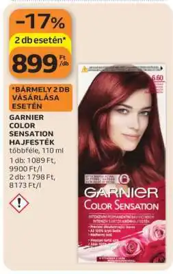 Auchan Garnier Color Sensation hajfesték ajánlat