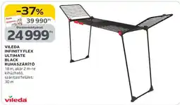 Auchan Vileda Infinity Flex Ultimate Black Ruhaszárító ajánlat