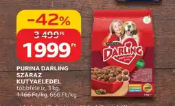 Auchan Purina Darling Száraz Kutyaeledel ajánlat