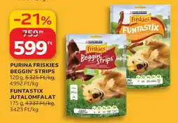 Auchan PURINA FRISKIES BEGGIN' STRIPS ajánlat