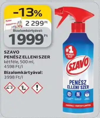 Auchan SZAVO Penész elleni szer ajánlat