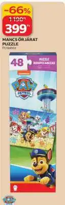 Auchan MANCS ŐRJÁRAT PUZZLE ajánlat