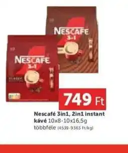 PRIVÁT Nescafé 3in1 instant kávé ajánlat