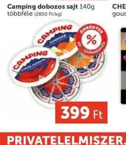 PRIVÁT Camping dobozos sajt ajánlat