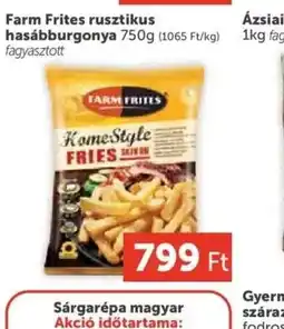 PRIVÁT Farm Frites rusztikus hasábburgonya ajánlat