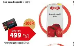 PRIVÁT Eko paradicsomlé ajánlat