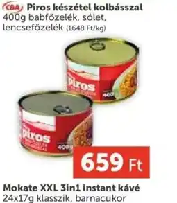 PRIVÁT Piros készétel kolbásszal ajánlat