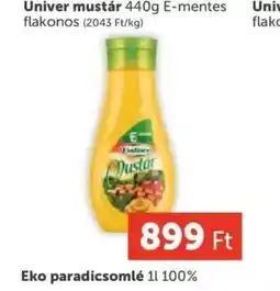 PRIVÁT Univer mustár ajánlat