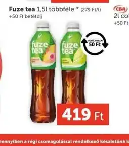 PRIVÁT Fuze tea ajánlat