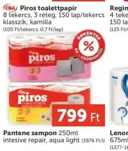 PRIVÁT Piros toalettpapír ajánlat