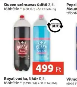 PRIVÁT Queen szénsavas üdítő ajánlat