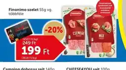 PRIVÁT Finonimo szelet ajánlat