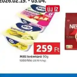 PRIVÁT Milli krémtúr ajánlat