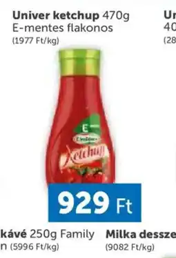PRIVÁT Univer ketchup ajánlat