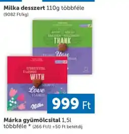 PRIVÁT Milka desszert ajánlat